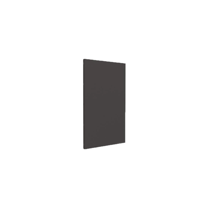 Placa protectora vertical lisa, color gris - Altura 100cm para estufa - Capska