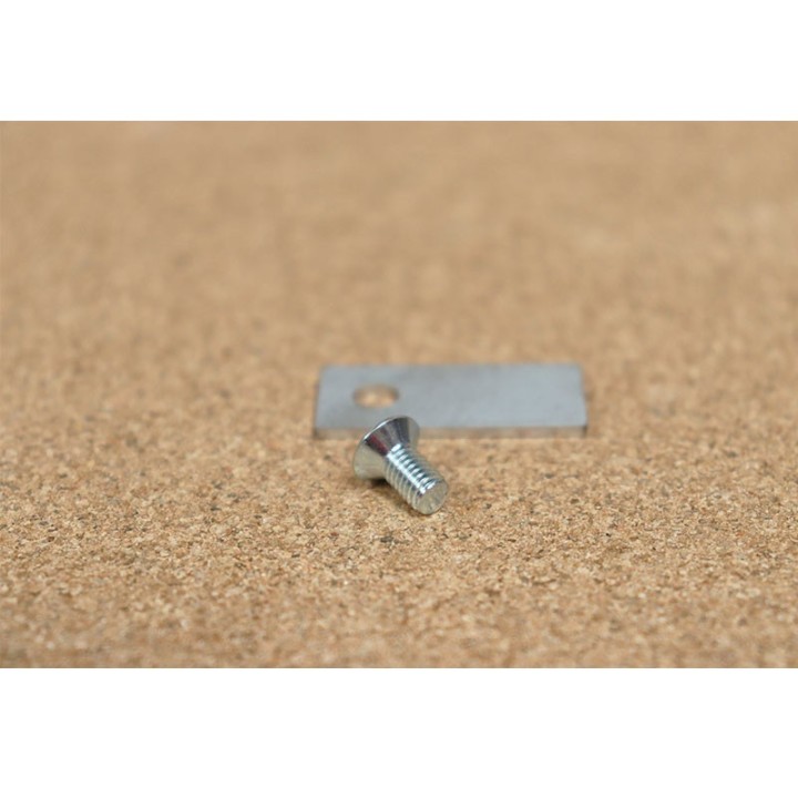 Fixe vitre SUPRA réf 28357 - 32 x 15 mm