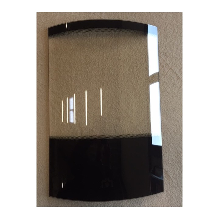 Edilkamin LOGO Glas - Kaminglas für Pelletofen