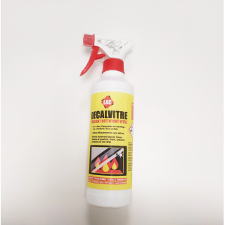 Nettoyant pour vitres  d'inserts , poêles, barbecues, planchas - Vaporisateur 500 ml - Capska
