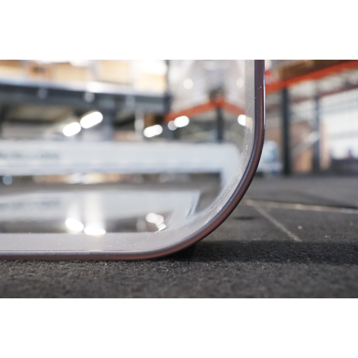 Vitre Spartherm CUBO S, M et L - Verre plié sérigraphié pour poêle à bois