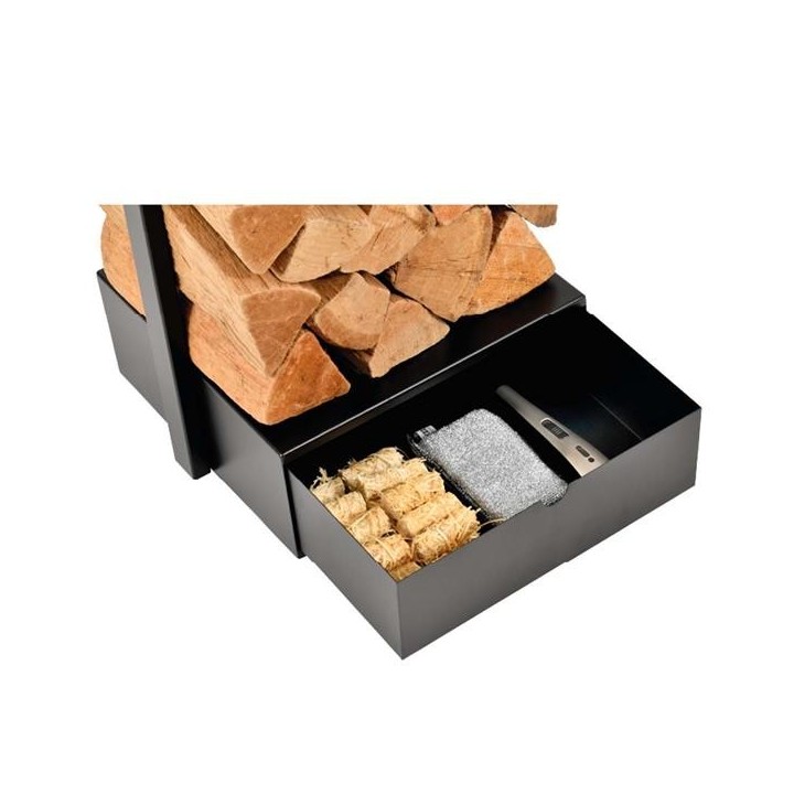 Esterel Black Log Rack Legna da ardere - Capska
