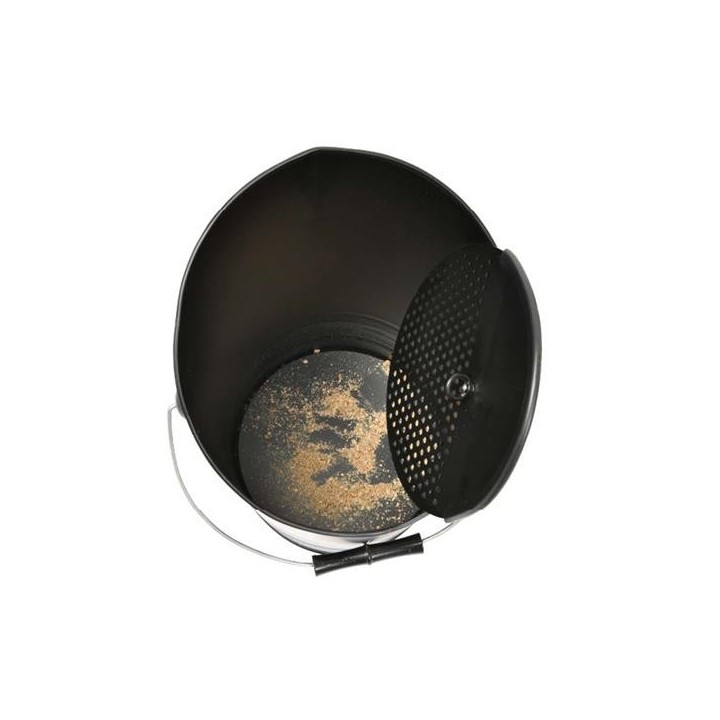 Cubell de pellets amb Bucky Sieve Servant i cendrer - Capska