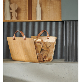 Madera polyurethane log rack Natural wood - Capska