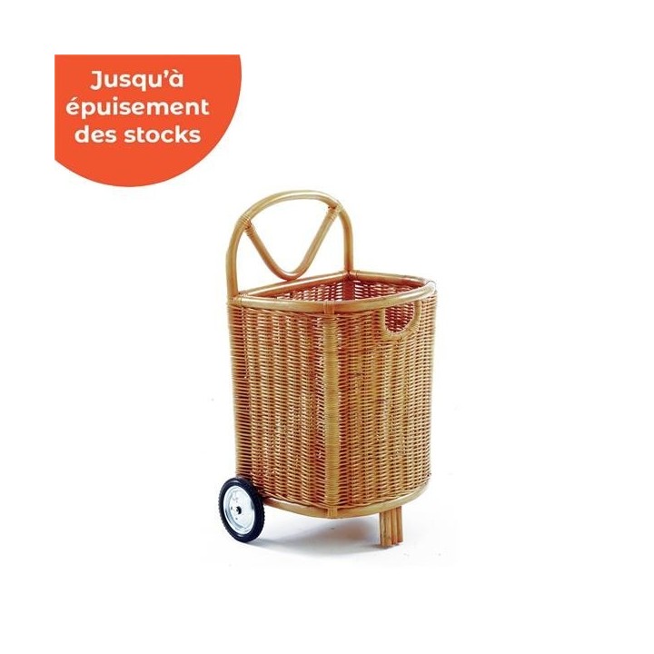 MEMENTO log container on wheels - Dixneuf