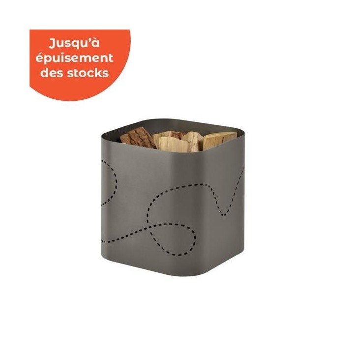 PLANE log rack - Steel Gray - Dixneuf PLANE log rack - Steel Gray - Dixneuf