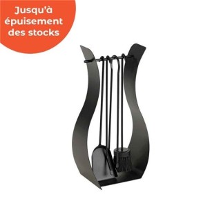 Serviteur LYRE Noir givré - Dixneuf Serviteur LYRE Noir givré - Dixneuf