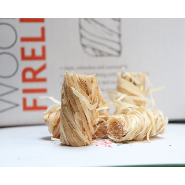 Allumes feu en laine de bois 100% naturel - FOREST LIGHTER - Capska
