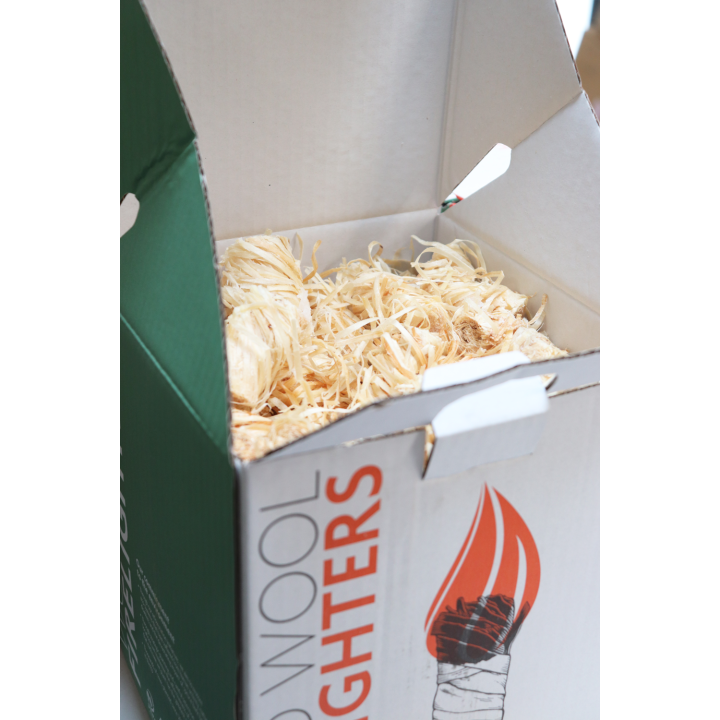 Accendifuoco in lana di legno 100% naturale - FOREST LIGHTER - Capska Accendifuoco in lana di legno 100% naturale - FOREST LIGHTER - Capska