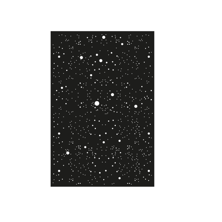 Plaque de protection murale Hauteur 100cm décor Voir lactée pour poele à bois et à pellets - Capska Plaque de protection murale Hauteur 100cm décor Voir lactée pour poele à bois et à pellets - Capska