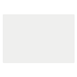 Plaque de protection murale Blanc horizontale de couleur unie pour poele - Capska