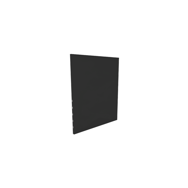 Placa protectora vertical llisa Color negre - Alçada 120cm per a estufa - Capska Placa protectora vertical llisa Color negre - Alçada 120cm per a estufa - Capska