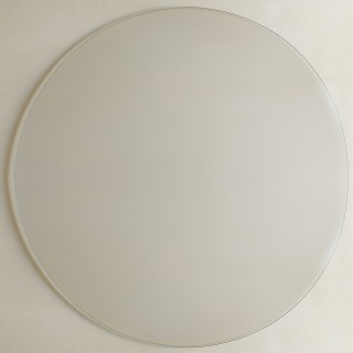 Plaque de sol Ronde en verre trempé de 110cm de diamètre - Capska