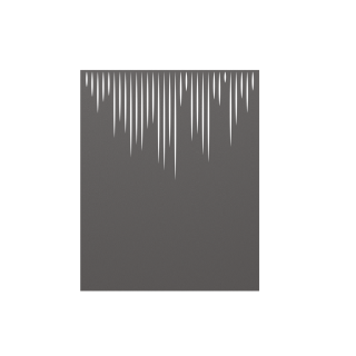 Protection Murale Dixneuf Meteor Haute 81x100 cm Gris Sable G7