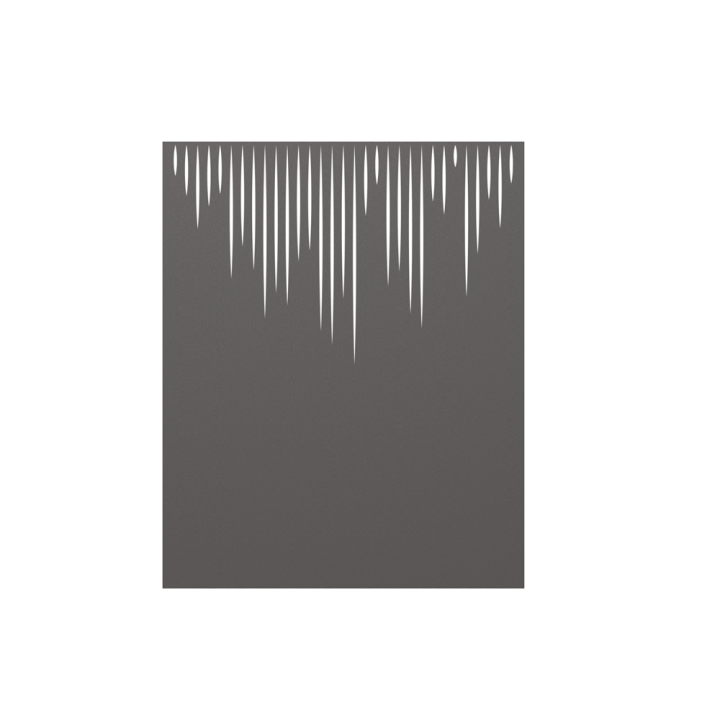 Dixneuf Meteor High Wall Protection 81x100 cm Sand Grey G7