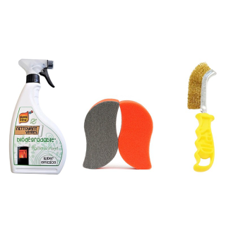 Pack PULIZIA - Spazzola + Spugna + Spray - Capska