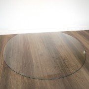 Runde Glasbodenplatte für Öfen Ø 100 cm - Capska Runde Glasbodenplatte für Öfen Ø 100 cm - Capska