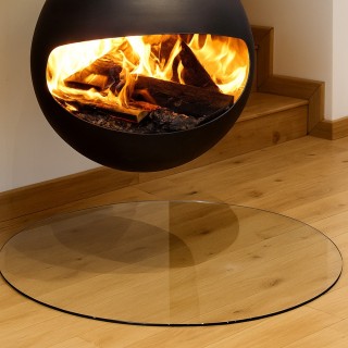 Piastra di vetro rotonda - Ø100cm - Capska Piastra di vetro rotonda - Ø100cm - Capska