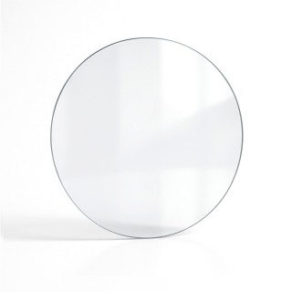 Circular Flat Self-Cleaning Fireplace Door Glass 4mm Robax - Capska Circular Flat Self-Cleaning Fireplace Door Glass 4mm Robax - Capska
