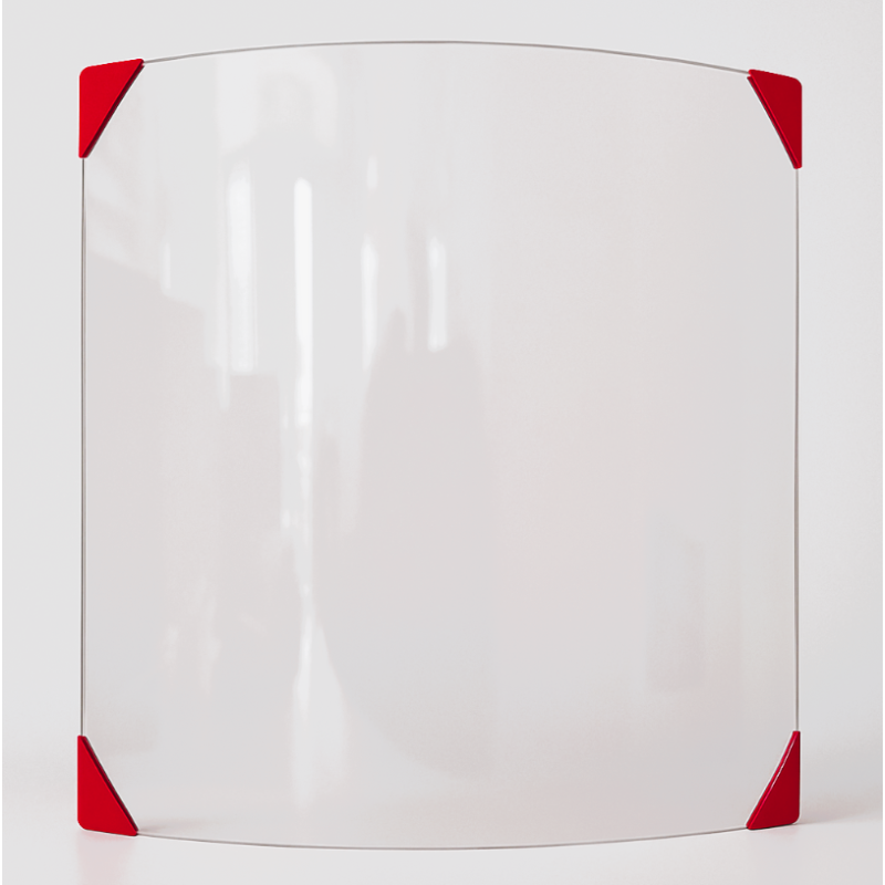 Attika POLEO 106 Glas - In sich gebogenes Kaminglas für Kaminofen Attika POLEO 106 Glas - In sich gebogenes Kaminglas für Kaminofen