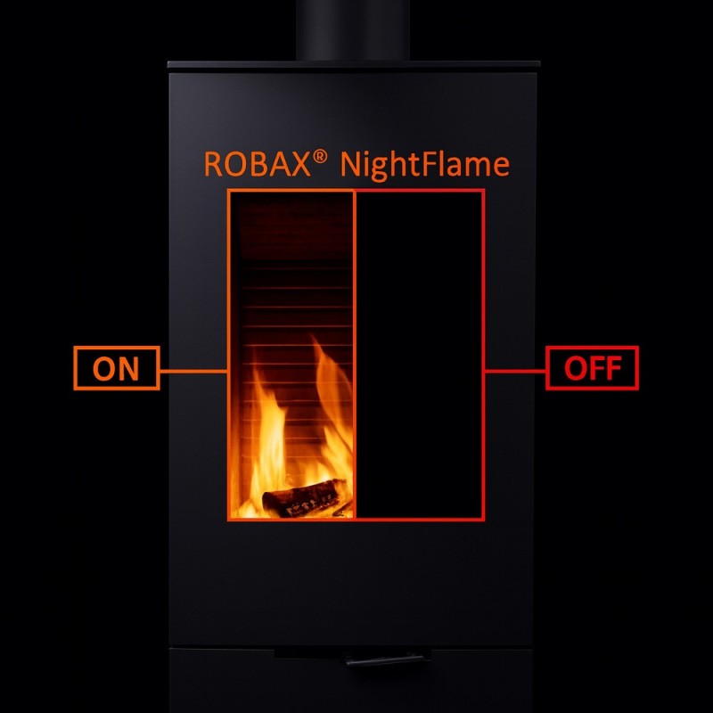 Vitre plate ROBAX NightFlame® Vitre plate ROBAX NightFlame®