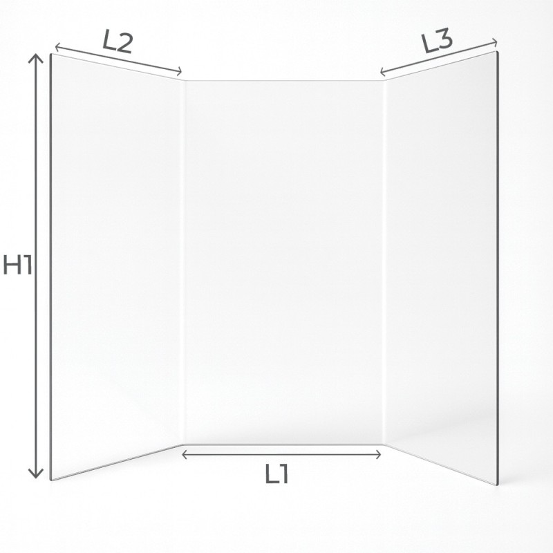 Vitre Prismatique - Olsberg GENESIS 2 / 3 / 5 - schéma