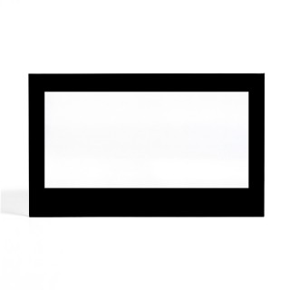 Vitre Edilkamin ACQUAMAXI 28 - Verre Rectangle Sérigraphié pour insert