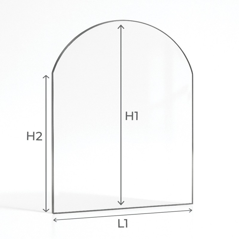 Chazelles ACTUAL Glas - Kaminglas für Kaminofen