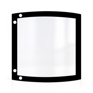 Oranier AMOS 120 Glas - Gebohrtes Kaminglas mit Siebdruck