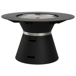 Plancha Brasero a Gas 130 cm diametro - 3 Altezze (40/80/110 cm) - Capska