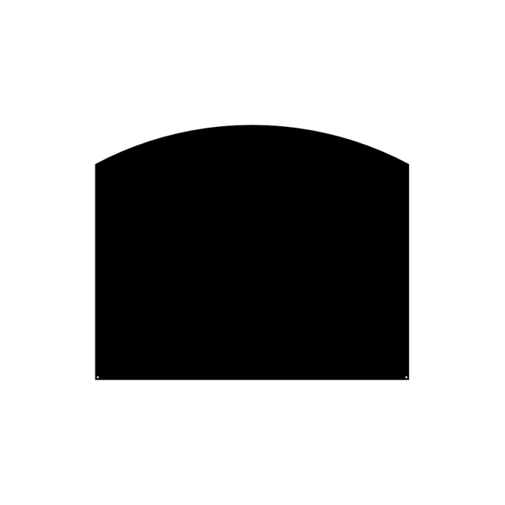 Plaque De Sol Arrondie 100X65 Cm - Ref DN-017.PSA3N3 Plaque De Sol Arrondie 100X65 Cm - Ref DN-017.PSA3N3